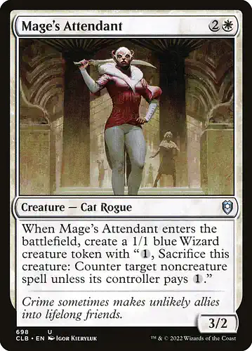 Mage's Attendant - clb Spoiler