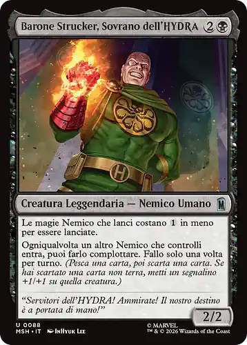 Baron Strucker, HYDRA Overlord - msh Spoiler