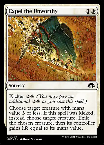 Expel the Unworthy - mh3 Spoiler