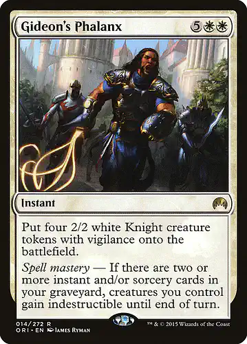 Gideon's Phalanx - ori Spoiler
