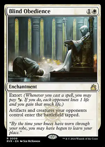 Blind Obedience - rvr Spoiler