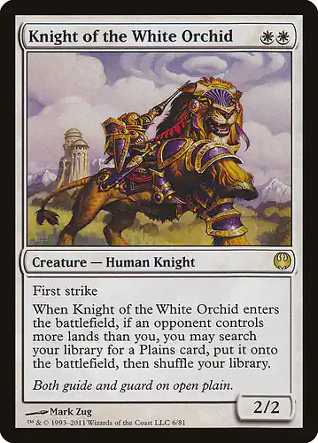 Knight of the White Orchid - ddg Spoiler
