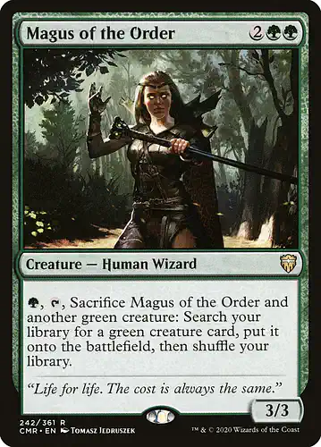 Magus of the Order - cmr Spoiler
