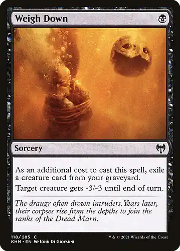 Weigh Down - khm Spoiler