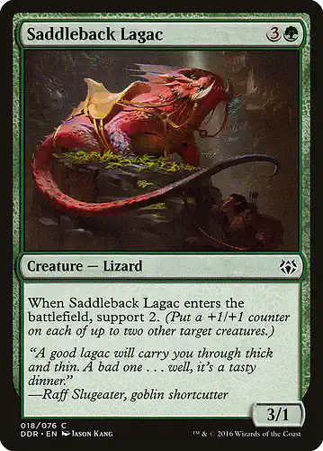 Saddleback Lagac - ddr Spoiler