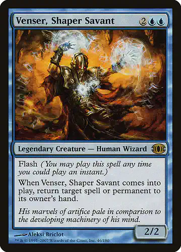 Venser, Shaper Savant - fut Spoiler