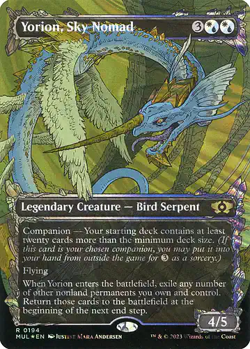 Yorion, Sky Nomad - mul Spoiler