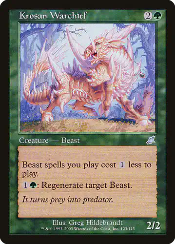 Krosan Warchief - scg Spoiler