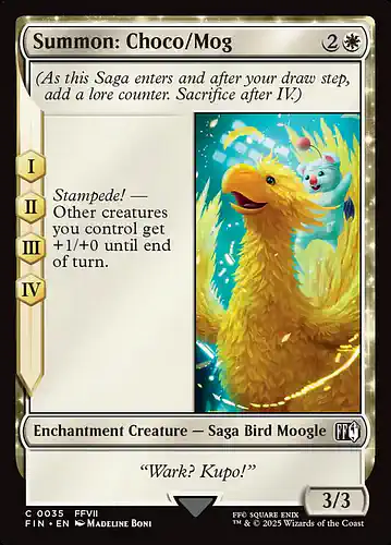 Summon: Choco/Mog - fin Spoiler