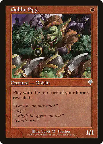 Goblin Spy - inv Spoiler