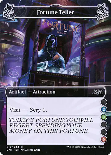 Fortune Teller - unf Spoiler