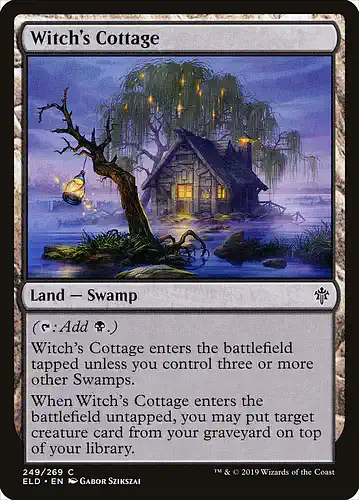 Witch's Cottage - eld Spoiler