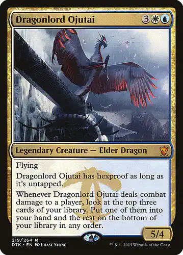 Dragonlord Ojutai - dtk Spoiler