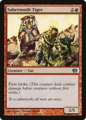 Sabretooth Tiger - 8ed Spoiler