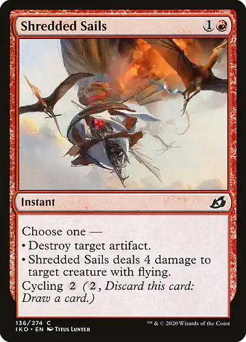 Shredded Sails - iko Spoiler