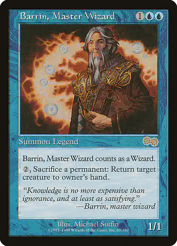 Barrin, Master Wizard - usg Spoiler