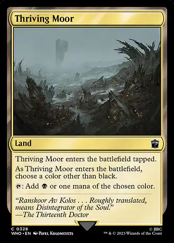 Thriving Moor - who Spoiler