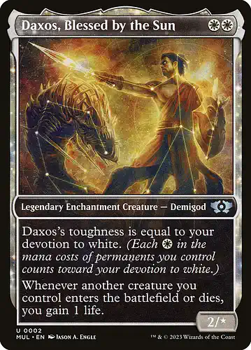 Daxos, Blessed by the Sun - mul Spoiler