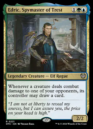 Edric, Spymaster of Trest - otc Spoiler
