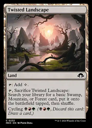 Twisted Landscape - mh3 Spoiler