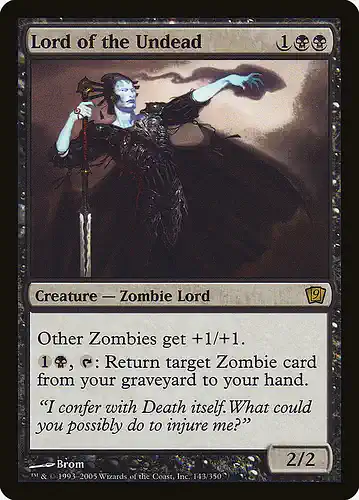 Lord of the Undead - 9ed Spoiler