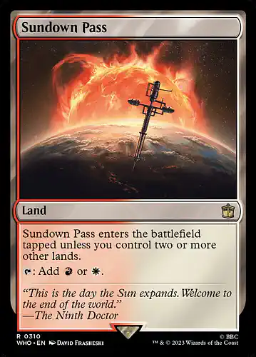 Sundown Pass - who Spoiler