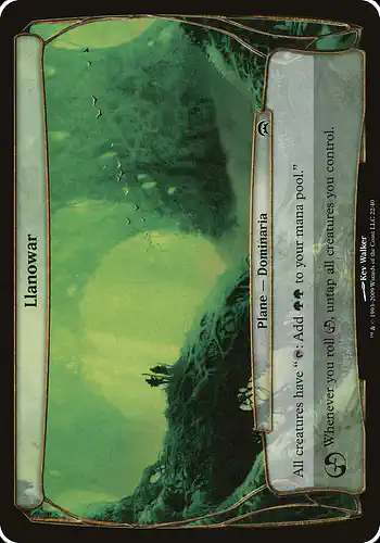 Llanowar - hop Spoiler
