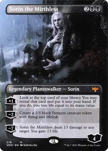 Sorin the Mirthless - vow Spoiler