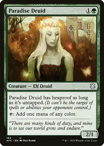 Paradise Druid - afc Spoiler