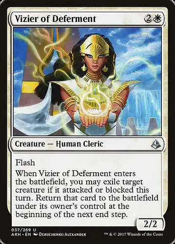Vizier of Deferment - akh Spoiler