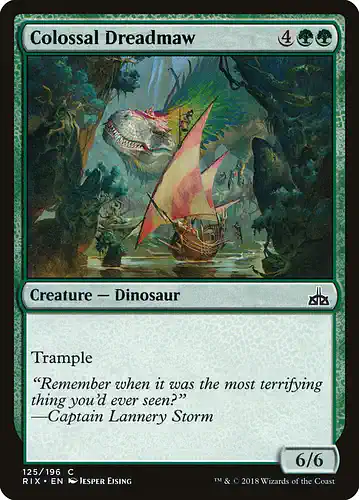 Colossal Dreadmaw - rix Spoiler