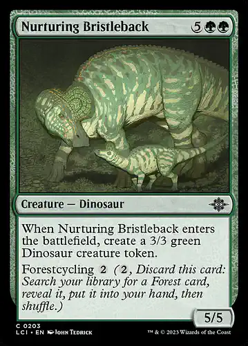 Nurturing Bristleback - lci Spoiler