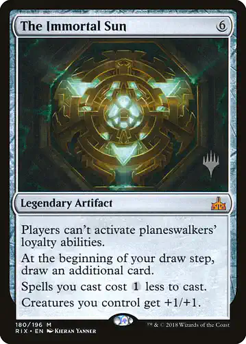 The Immortal Sun - rix Spoiler