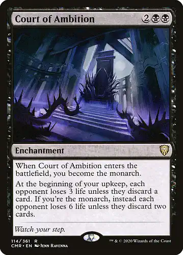 Court of Ambition - cmr Spoiler