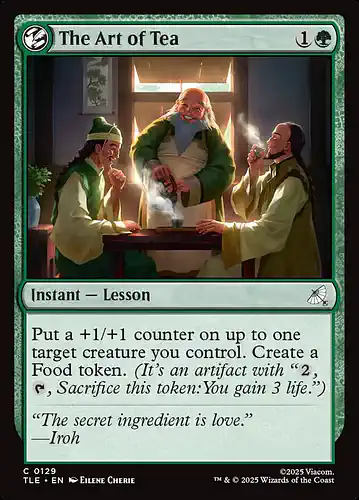 The Art of Tea - tle Spoiler