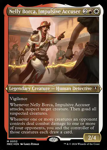 Nelly Borca, Impulsive Accuser - mkc Spoiler