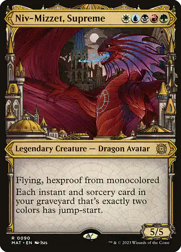 Niv-Mizzet, Supreme - mat Spoiler