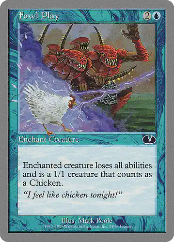 Fowl Play - ugl Spoiler