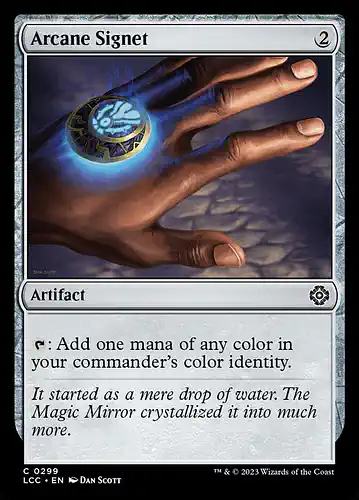 Arcane Signet - lcc Spoiler