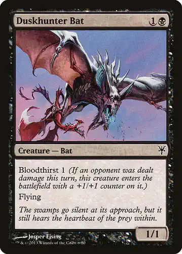 Duskhunter Bat - ddk Spoiler