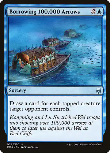Borrowing 100,000 Arrows - cma Spoiler
