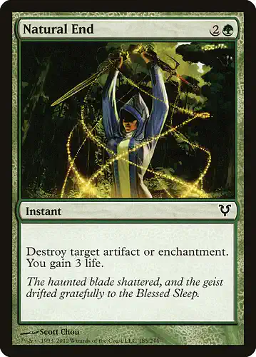 Natural End - avr Spoiler