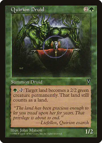 Quirion Druid - vis Spoiler