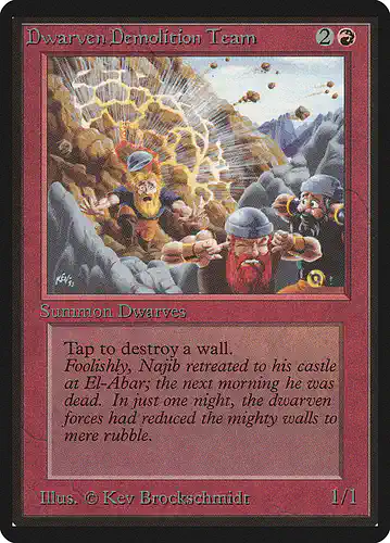 Dwarven Demolition Team - leb Spoiler