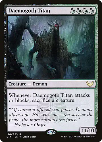 Daemogoth Titan - stx Spoiler