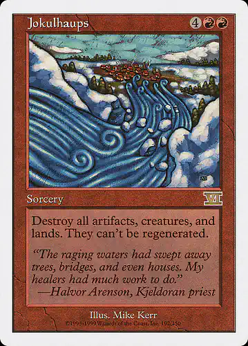 Jokulhaups - 6ed Spoiler