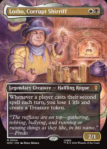 Lotho, Corrupt Shirriff - hoc Spoiler