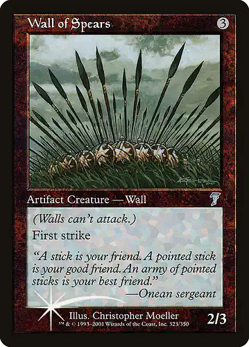 Wall of Spears - 7ed Spoiler