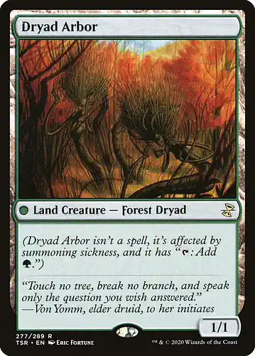 Dryad Arbor - tsr Spoiler