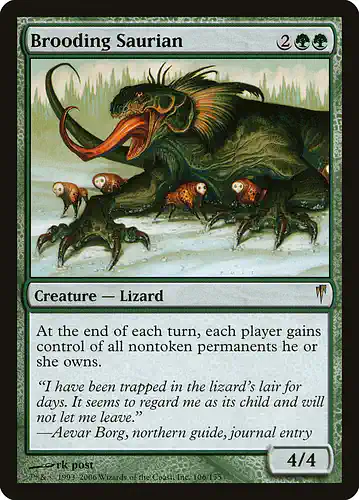 Brooding Saurian - csp Spoiler